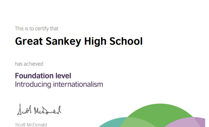 Image of ϲ Receives International School Award Foundation Certificate